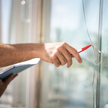 broken glass repair in Wright, FL